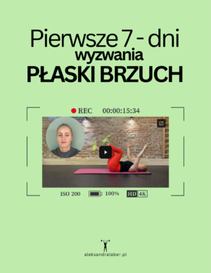 7-dniowe wyzwanie video PŁASKI BRZUCH