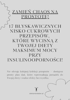 EXPRESS-KOSZYK IO – 17 błyskawicznych przepisów niskocukrowych